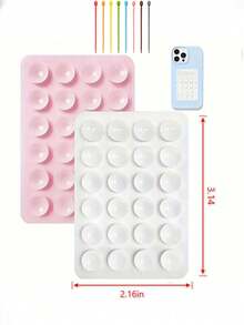 Silicone Suction Cup Phone Holder, Octobuddy Brand Adhesive Phone Holder, A Must-Have Product For Returning To School, Suitable For Halloween, Christmas And Other Holidays, And Can Be Given As A Gift. - Multicolor - View 11