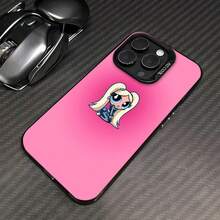 Título: Funda para teléfono con diseño de dibujos animados, compatible con fundas para Samsung, Apple, VIVO, OPPO, , Transsion, ,  y Honor. Fabricada en TPU, resistente a golpes y caídas, el regalo perfecto para amigos y familiares. - Negro - Ver 3