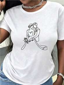 Women T-Shirts - Weiss - View 4