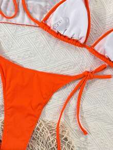 2026 New Fashion Beach Resort Women 3 Pieces Bikini Swimwear Vacation Summer - Multicolor - View 4