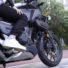 Tas Samping Motor Tahan Air, Tas Pelindung Benturan Universal Hard Shell Kulit PU, Tas Pelindung Mesin, Dengan Tali Bahu yang Dapat Diatur, Tas Penyimpanan Rangka, Tas Perkakas, Cocok Untuk Motor Street, Sport, Off-Road, dan Cruiser, Tidak Perlu Alat, Pemasangan Mudah | Aksesori Motor Penyimpanan Hard Shell - A - View 5