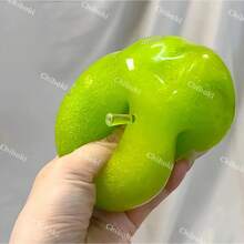 1 Green Smoothie Soft Toy, Highly Moldable And Non-Rebound, Suitable As A Sensory Stress-Relief Toy Medium Grip Strength. QJZH - stress relief toy - 查看 6