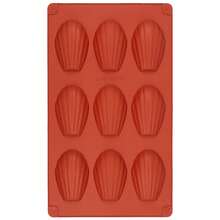 Molde de silicona para tartas Madeline de 9 cavidades, molde de silicona con forma de concha para chocolate, hornear chocolate, galletas, postres, dulces - Multicolor - Ver 7