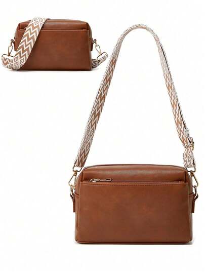 Women Leather Wallet Shoulder Bag Handbag Crossbody Bag