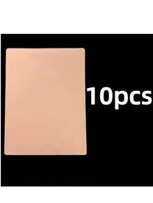 Couro de Silicone Rosa 1mm para Prática de Bordado, Couro de Silicone para Prática, Couro de Prática Pequeno Cor da Pele - Rosa empoeirado - Visão 5