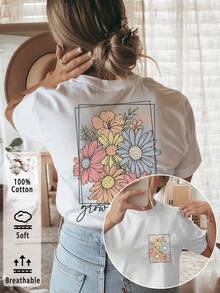Women T-Shirts - White - View 7