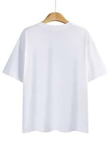 Women T-Shirts - White - View 2