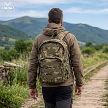 Outdoor Oxford Cloth Multi-Function Messenger Bag, Durable Large Capacity Shoulder Bag, Suitable For Outdoor Camping, Hiking, Fishing And Other Sports - Multicolor - View 1