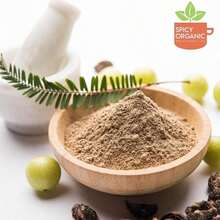 SPICY ORGANIC Amla Powder - 100 Pure USDA Organic - Amla Powder For Hair  Beverages - 16 OZ Dietary Healthcare Optimum - SO-AMLP-16OZ - View 2