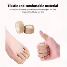 20 pièces de protecteurs d'orteils auto-adhésifs - Tissu élastique, prévient la friction entre les talons hauts et les chaussures, respirant et portable, convient pour l'extérieur, les sports, les voyages, le bureau et l'utilisation à la maison - A - Voir 3