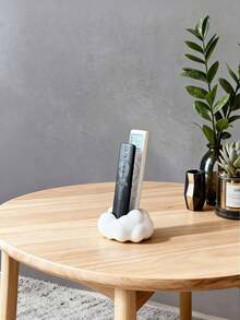 A Cloud-Shaped Remote Control Organizer With A Modern Black And White Color Scheme, Saving Space. Suitable For Storing Media Consoles/DVD/Blu-Ray Players/Sound Systems/Game Consoles In The Living Room Or Bedroom; Also Suitable For Decorative Storage. - Multicolor - View 7