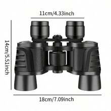 Adult HD 10x50 Binoculars - Compact, Long-Distance Observation, Suitable For Birdwatching, Sports, Travel, Hunting, And Concerts - Includes Carrying Bag And Shoulder Strap. - A - View 2