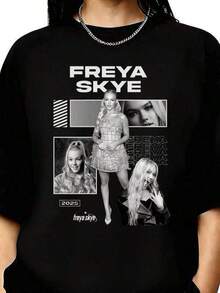 Women T-Shirts - Black - View 7