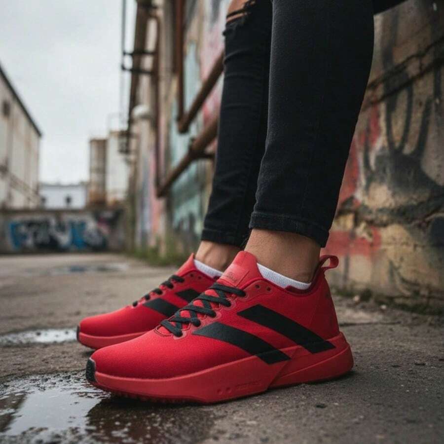 Promotion: Adios Pro 4 Plus Running Shoes With Vapor Cushioning, Bubble Cushioning, Adizero Air, Gym Training, Premium, 24-Hour Shipping, Black And White - 紅色阿迪澤羅 - 查看 1