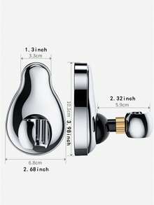 Giá đỡ vòi sen 1 cái có thể xoay và điều chỉnh, không cần khoan, có thể tháo rời, gắn tường bằng giác hút chống thấm nước. Thiết bị phòng tắm - giá treo đồ trong phòng tắm - Xem 4