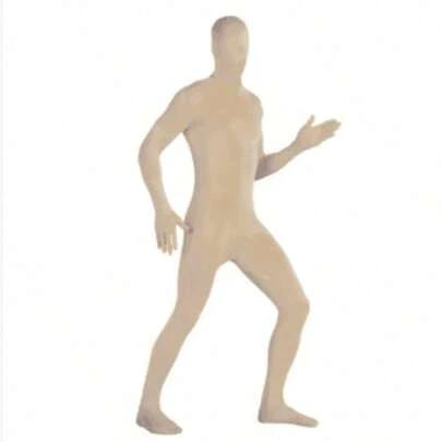 1 Bộ Trang Phục Hóa Trang Vô Hình Toàn Thân Zentai, Áo Liền Thân Lycra Spandex, Trang Phục Zentai Dành Cho Người Lớn Biểu Diễn Trên Sân Khấu, Trang Phục Vô Hình