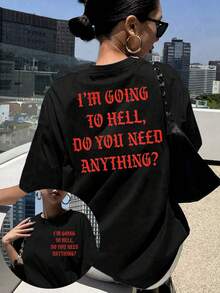 Women T-Shirts - Black - View 2