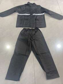 Impermeable separable para adultos, Ropa impermeable para bicicleta eléctrica de Body completo, Conjunto de pantalones impermeables para construcción/pesca, Ropa impermeable gruesa para exteriores - Impermeable dividido - Ver 15