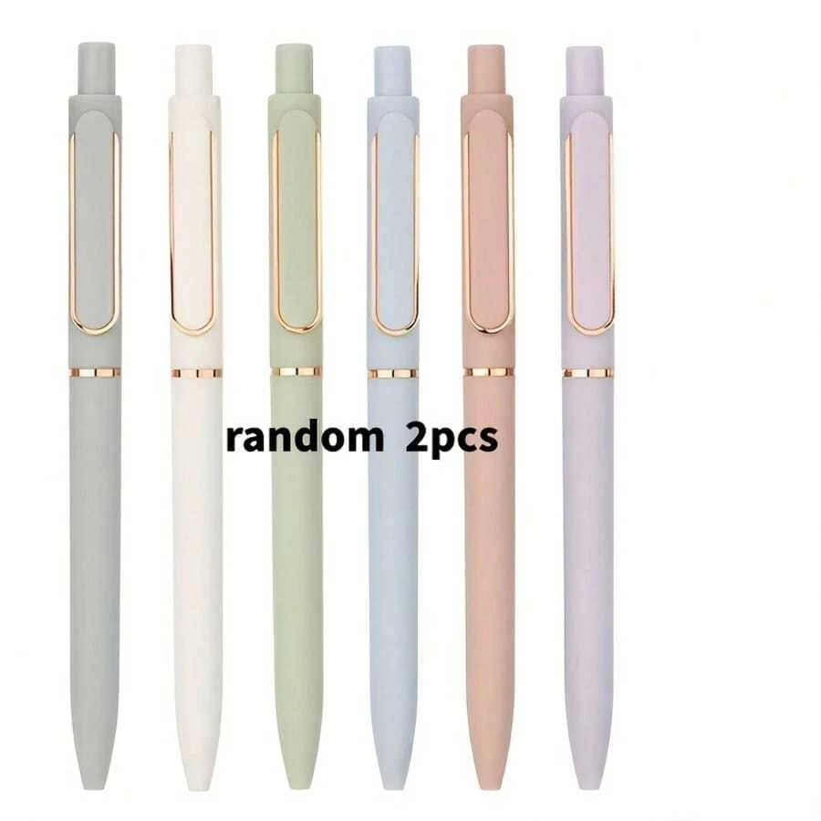 Moran Di High-Quality Carbon Fiber Ballpoint Pen, Metal Refill 0.5mm Bullet Tip, Quick-Drying Signature Pen - Sets - View 1
