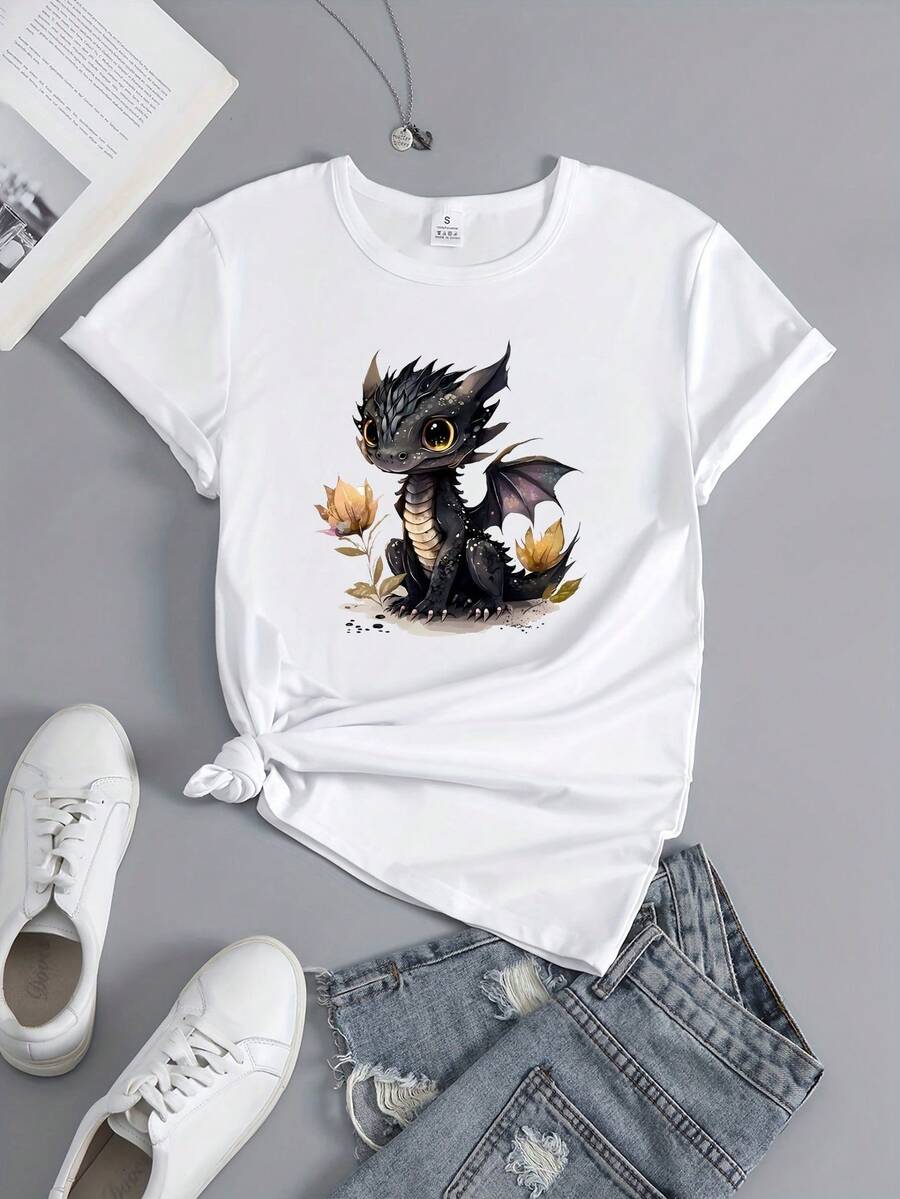 Women T-Shirts - White - View 1