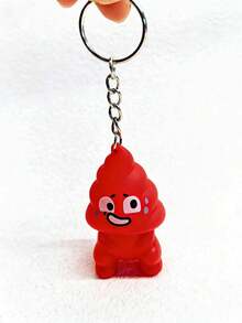 1pc/4pcs New Creative Poop Keychain, Bag Charm - Poop Doll Keychain - View 15