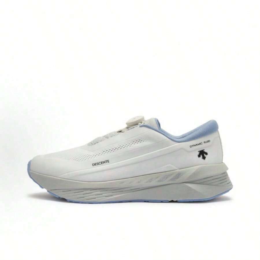 DESCENTE DFLUID Fluid Shoes, BOA Lace-Up Low-Top, Casual Training Running Shoes, Unisex - Off-white D5231HRRN26 - View 1