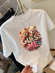 Women T-Shirts - White - View 1