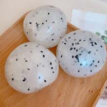 Glutinous Rice Ball Squishy, Moldable Simulated Food Decompression Accessory, Anxiety Relief Gadget For Office Leisure, Daily Relaxation And Holiday Gift Giving - White - View 6