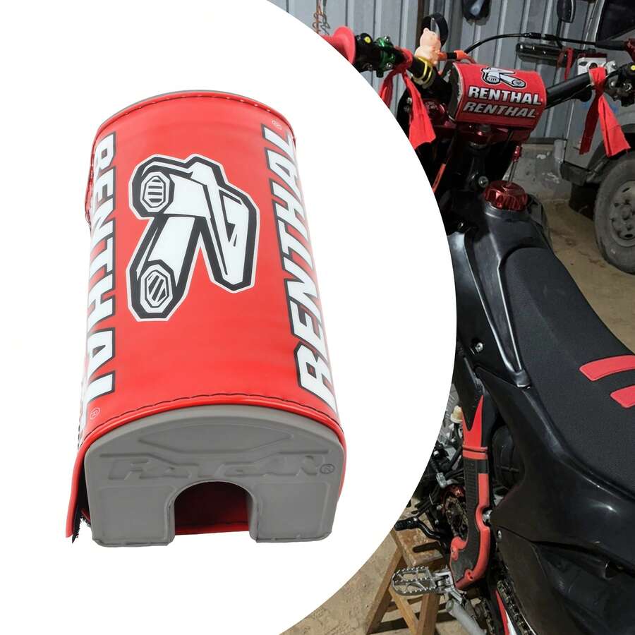 PowerMotor 摩托車 Renthal 橫桿泡沫墊，通用適用於 Kawasaki 越野摩托車、ATV、越野車配件