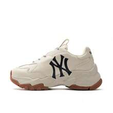 MLB Big Ball Chunky Chunky Sneakers, Thick-Soled Fabric And Synthetic Leather Support, Non-Slip, Wear-Resistant, Stylish, Waterproof Running Shoes, Unisex. - 3ASHBNA3N-50CRS - View 10