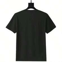 Le digo a papá: Camiseta con meme divertido religioso cristiano de Jesús tomando café - Estilo callejero vintage, unisex, de algodón, manga corta, cuello redondo, holgada. Blusas para mujer. blusas.blusas casuales para dama. - Negro - Ver 4