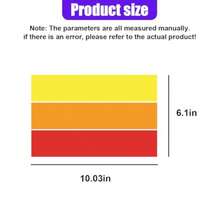 10 Inch Classic Retro Tri-Color Stripe Decal Sticker Waterproof Self-Adhesive Car Exterior Accessory For Grille, Fenders, Hood Bumper; Easy Removal, No Residue, Vibrant Red-White-Blue Design - Red - View 2