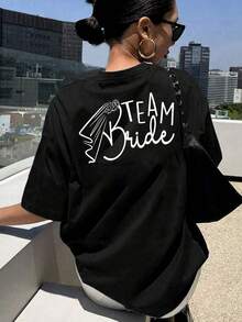 Women T-Shirts - Black - View 2