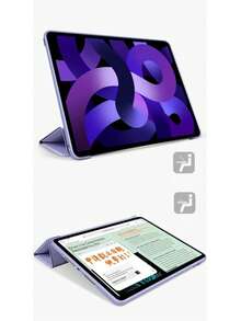 TenYide 书本式平板电脑保护套，多角度折叠支架，兼容 GalaxyTab/LenovoTab/LenovoXiaoxin PAD/LenovoIdea Pad/MatePad/HonorPad/XiaomiPad/RedmiPad 等平板电脑型号，皮革保护套也兼容 iPad A16 2025、Air 11/13、M3 2025、Mini 7 A17、Pro 2024、Air 11/13、M2 2024、Pro 11/13、M4 2024、Pro 12.9、7/8/9 代、10.2、10 代、10.9、Air 4/5、10.9、Pro 11、4/5/6 代、Mini 6，多角度折叠支撑，防摔防震 - 紫丁香色 - 查看 6