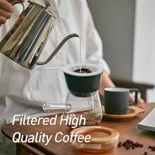 1pc 100/200/300 Mesh Filter Screen, Suitable For Soy Milk, Juice, Coffee, Wine Filtration | Durable Non-Electric Kitchen Strainer With Ergonomic Handle - Filter Screen With Handle - View 2