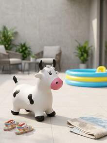Baby Ride-On Stick Horses - 乳牛 - 查看 3