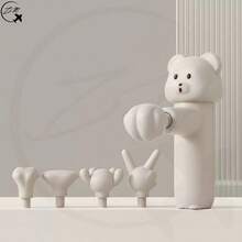 ZM Health Mini Bear Massage Gun - Portable Deep Muscle Fascia Gun - Deep Muscle Tissue Percussion Massager - Suitable For Fitness Enthusiasts - Can Massage Full Body Muscles - Portable Vibration Massage - High-Speed Motor - Comfortable Grip Handle - View 11