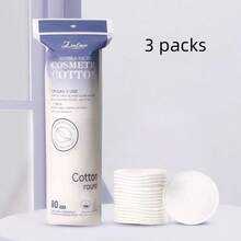 600/500/400pcs Disposable Round Makeup Remover Pads, 6*6cm, For Face Care, Makeup, Skincare, Home Or Travel Use, Skincare, Living Room, Home, Bedroom, Bathroom, Travel Supplies, Wedding, Party, Birthday, Men's Gift, Mom, Dad, Friends, New Year, Accessories, Fun Gift, Random Pattern Packaging Bag - Multicolor - View 10