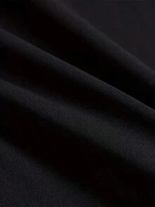 Camiseta Casual de Mujer con Estampado de Corazón y Camuflaje, Corte Holgado, Manga Corta, Cuello Redondo, Lavable, Diseño Geométrico, Tela de Textura Suave, Ropa de Verano - Negro - Ver 3