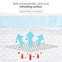 Upgraded All-Season Pet Pee Pads, Soft Breathable & Super Absorbent, Suitable For Indoor & Outdoor Use, Easy Solution For Pet Potty Training - 50 M-size Pet Pee Pads - View 8