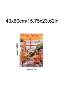 1pc Florence Italian Cafe Wall Art, San Francisco Wall Art, Travel Poster, City Art, Festival Gift,Suitable For Bedroom,Living Room,Kitchen,Wall Arts,Wall Decor,Home Decor,Room Decor, Canvas Wall Art, Posters, Wall Art With Frame, Optional Frame ﻿ ﻿ - 1PCS - View 25