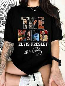 Women T-Shirts - Black - View 6
