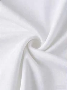 Men's Pure Black Long-Sleeved Thermal Underwear Top, Round Neck Style, Highly Elastic, Quick-Drying And Breathable, Fashionable And Slim With Sports Attributes, Can Be Used As Fitness Clothes, Running Training Clothes, Cycling Clothes, Winter Style Suitable For Outdoor Skiing In Cold Weather, Suitable For Keeping Warm In Autumn And Winter - White - View 4