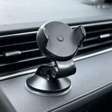 Soporte de teléfono para coche/Soporte de teléfono con ventosa para coche, Soporte de teléfono para coche con ventosa para el salpicadero, Soporte de navegación para camión - Negro - Ver 9