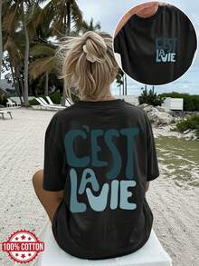 Women T-Shirts - Black - View 6