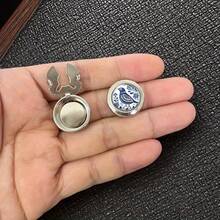 1枚/2枚男士衬衫装饰纽扣，可爱精致的鸟龟图案，用途广泛，适合日常穿着、西装、衬衫，也适合作为节日、派对、活动、婚礼、生日礼物。 - 彩色 - 查看 10