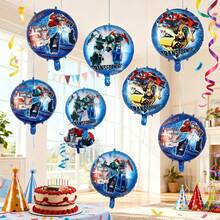 Hasbro 主題圓形鋁箔氣球套裝,可選角色氣球,適用於生日派對裝飾 - 如圖 - 查看 7