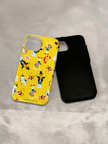 Casing Ponsel 2-in-1 Paul Frank Phelin Berlisensi Resmi, Perlindungan Anti Guncangan Seluruh Bodi dengan Penutup Kamera, Motif Kartun Monyet, Beruang, dan Karakter Sirkus, Desain Baru untuk iPhone 13/14/15/16 Pro Max - MultiWarna - View 5