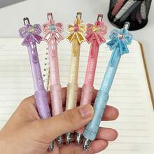 Set Pulpen Ballpoint Tarik Warna-warni 22 Buah, Tinta Hitam Cepat Kering 0.5mm, Pulpen Plastik untuk Menulis Halus, Cocok untuk Sekolah, Kantor, Perencana, dan Hadiah - MultiWarna - View 7
