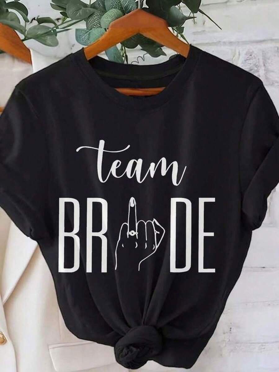 Women T-Shirts - Black - View 1
